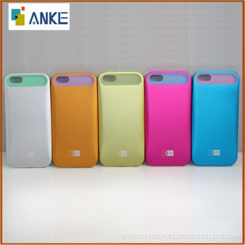 Glossy Matte Back Hard Case Design for IPhone 5 5S 5G,Combo Aluminum+Silicon,OEM ODM Wholesale Available